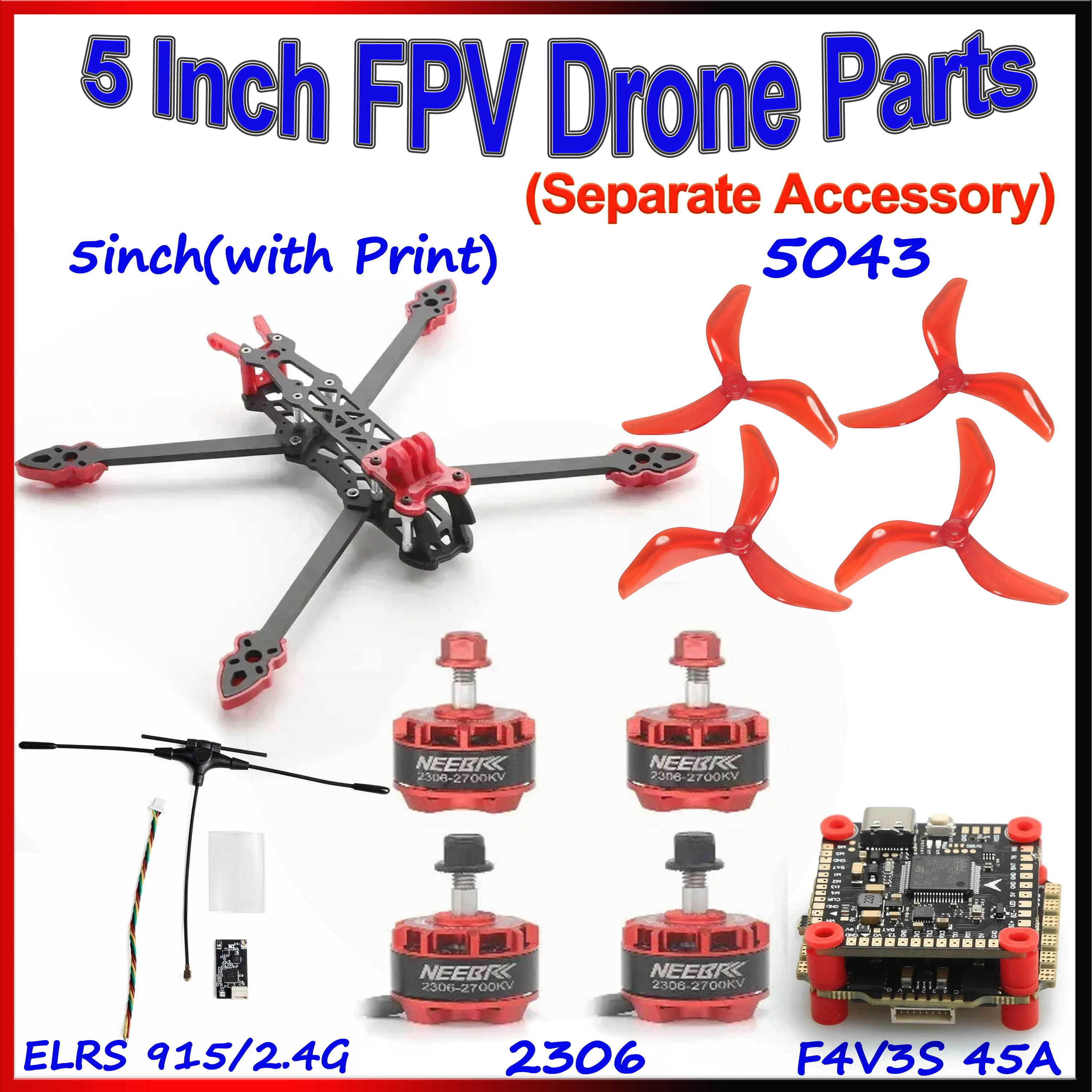 Drone Power Distribution Board - Mark4 5inch Frame 2306 Motor F4V3S