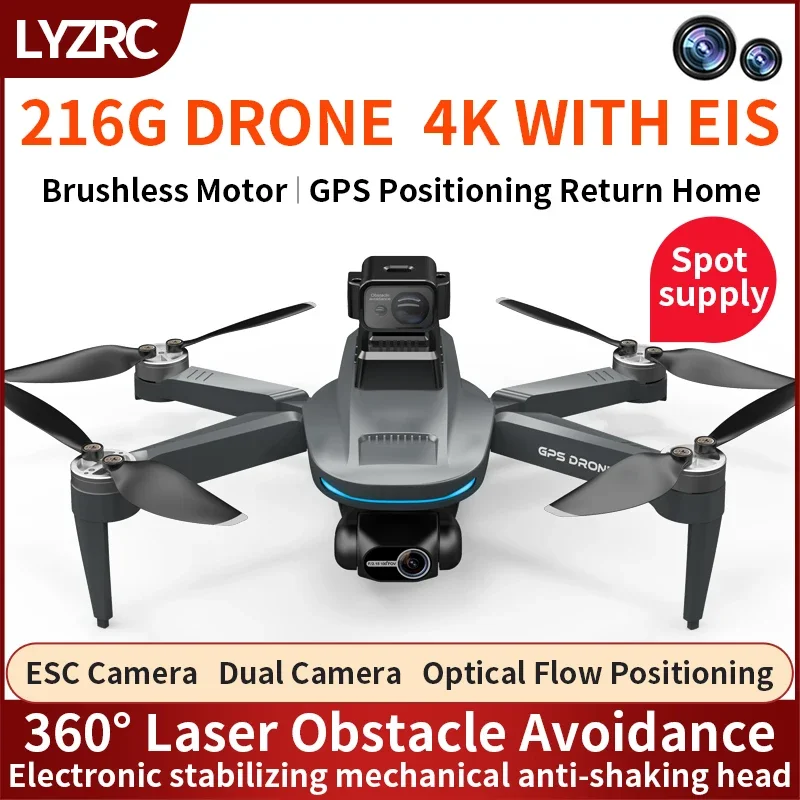 L200 PRO MAX Drone 4K 2-Axis P - Drone Gps Mount avaliação e preço
