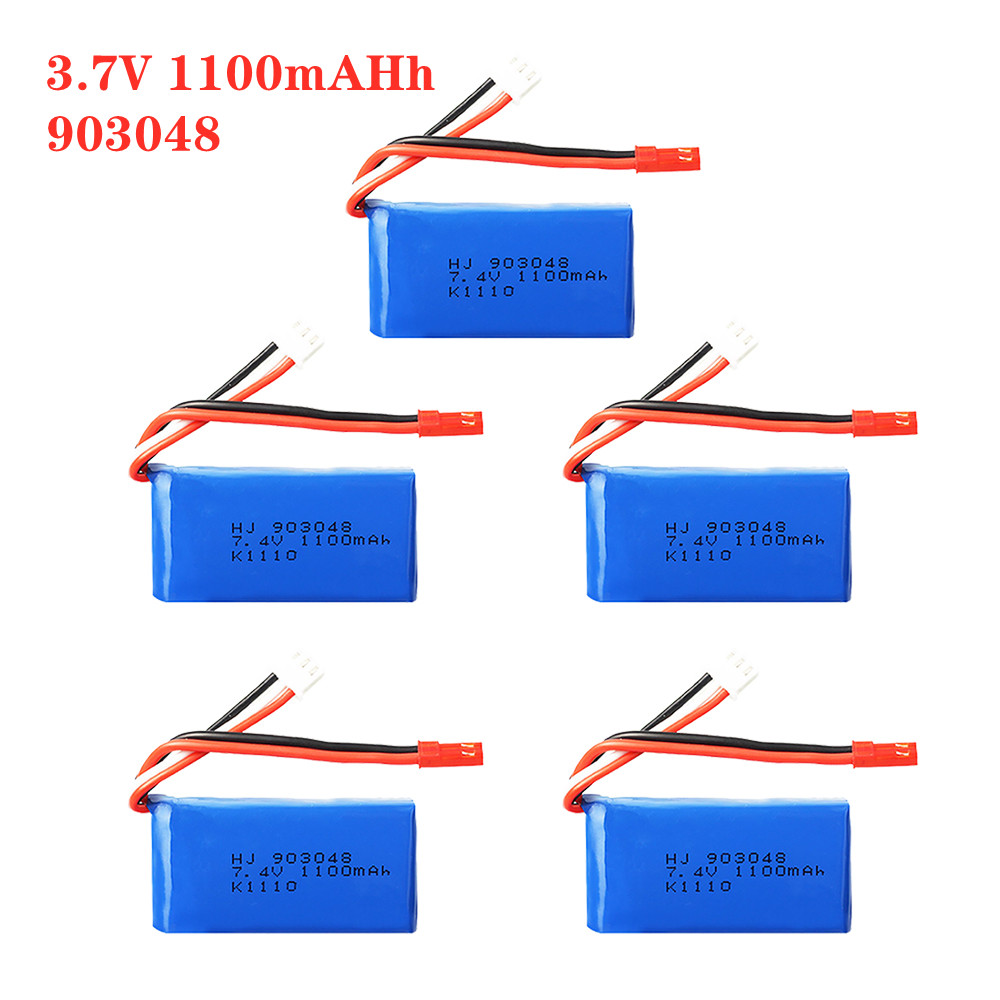 1-5pcs 7.4V 1100mah 903048 LiP - Drone Charger avaliação e preço
