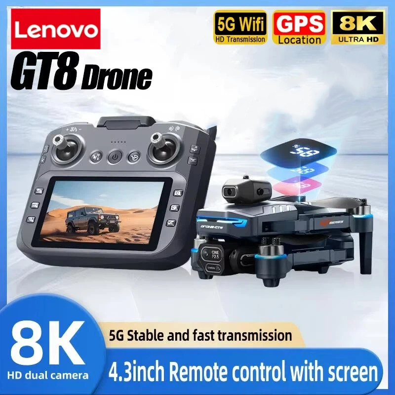 Lenovo GT8 8K Drone Profession - Drone Gps Mount avaliação e preço