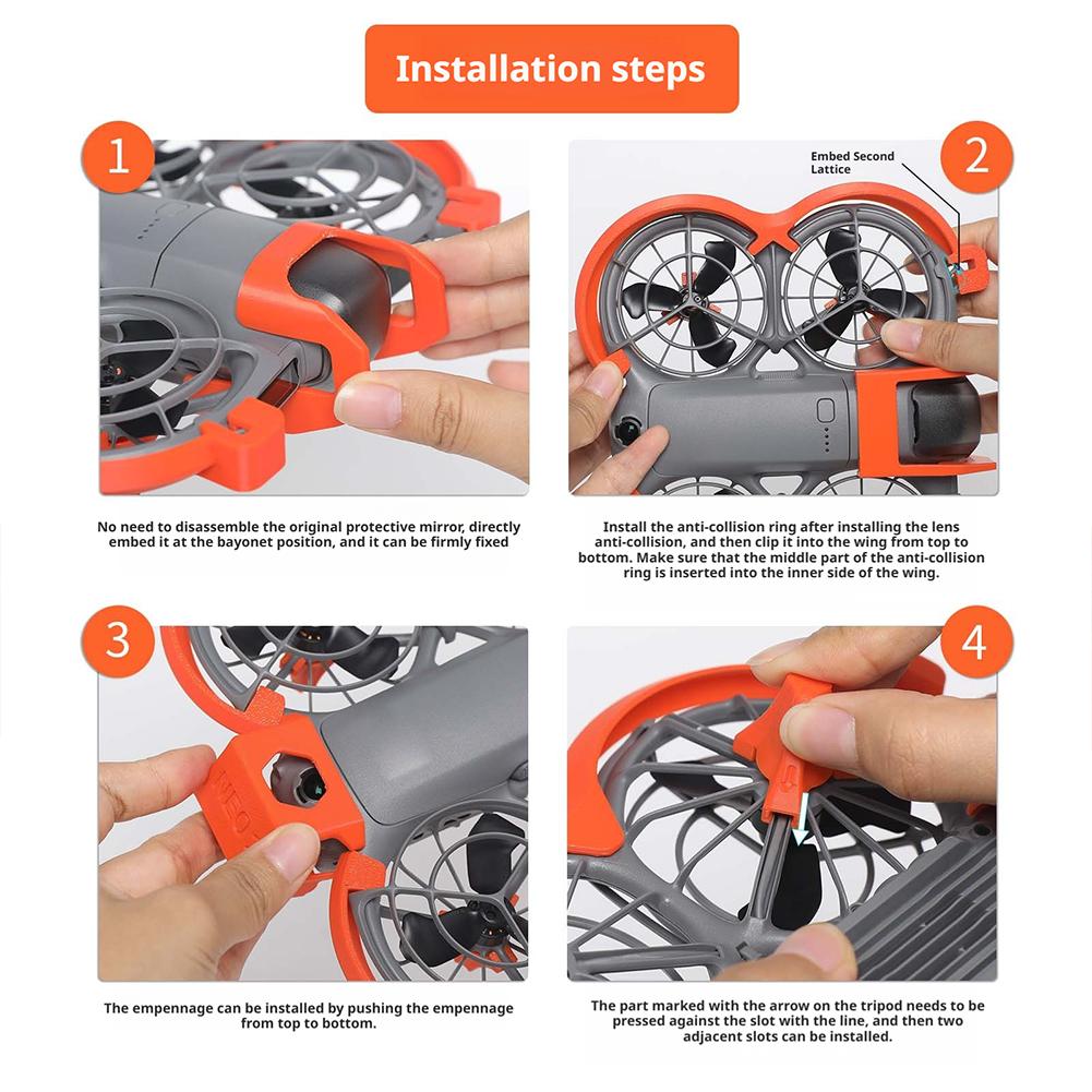 Blade Protection Cover Anti-Co - Drone Propeller Guard avaliação e preço