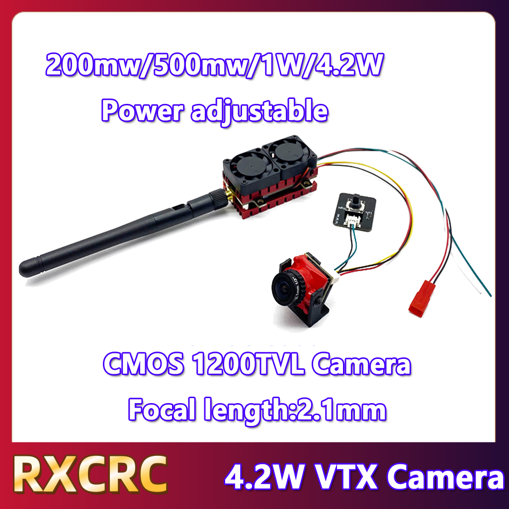 RXCRC 5.8G 48CH 4.2W High Powe - Drone Receiver avaliação e preço