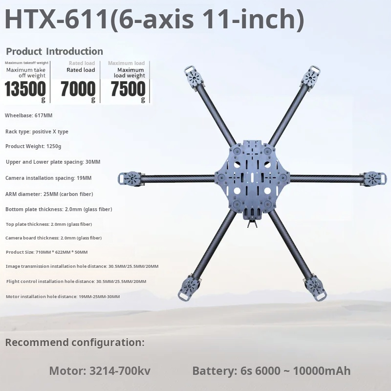 Cross Machine Six Axis 11/13/1 - Drone Arm avaliação e preço