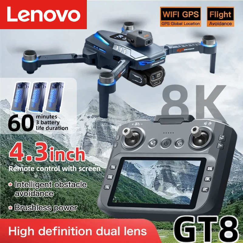 Lenovo GT8 Drone 8K Profession - Drone Gps Mount avaliação e preço