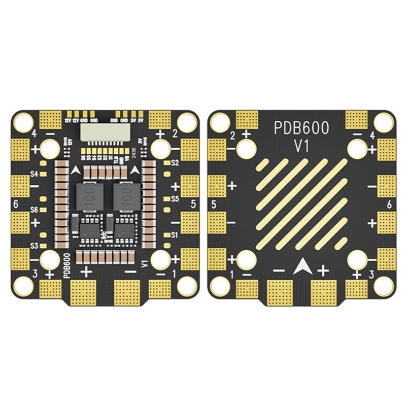 【CYBER MONDAY】1 Pc PDB600A 8S  - Drone Power Distribution Board avaliação e preço