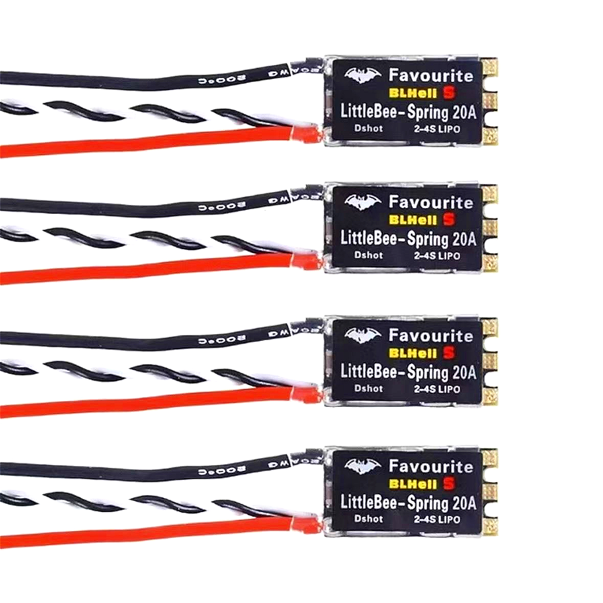4Pcs LITTLEBEE BLHeli-s FVT Li - Drone Power Distribution Board avaliação e preço