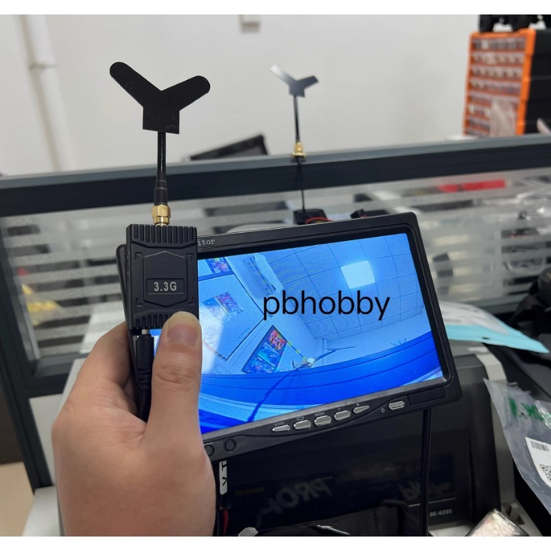 3.3GHz FPV VTX/VRX  3W Analog  - Drone Transmitter avaliação e preço
