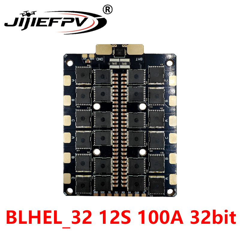 JIJIEFPV BLHEL_32 12S 120A 32b - Drone Power Distribution Board avaliação e preço