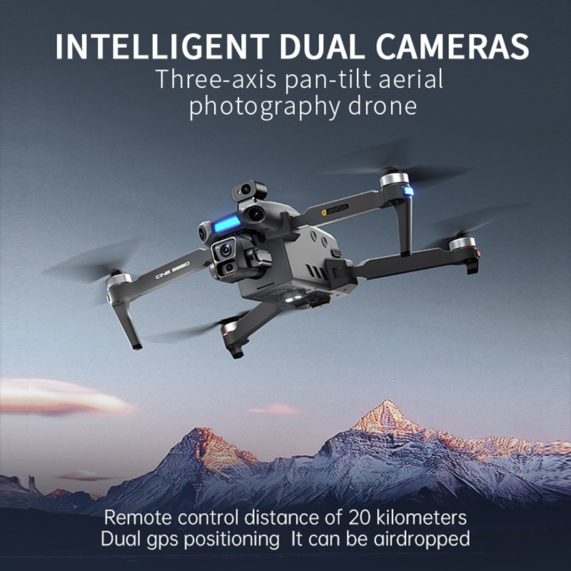 2026 New 8K Dual Camera Drone  - Drone Gps Mount avaliação e preço