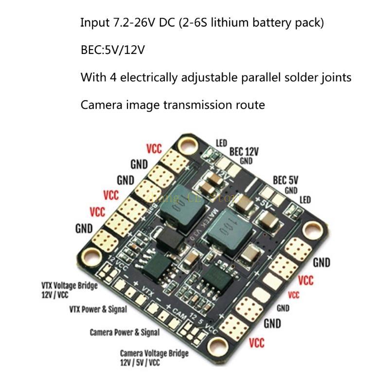 M5TD Matek Mini Power Hub Powe - Drone Power Distribution Board avaliação e preço