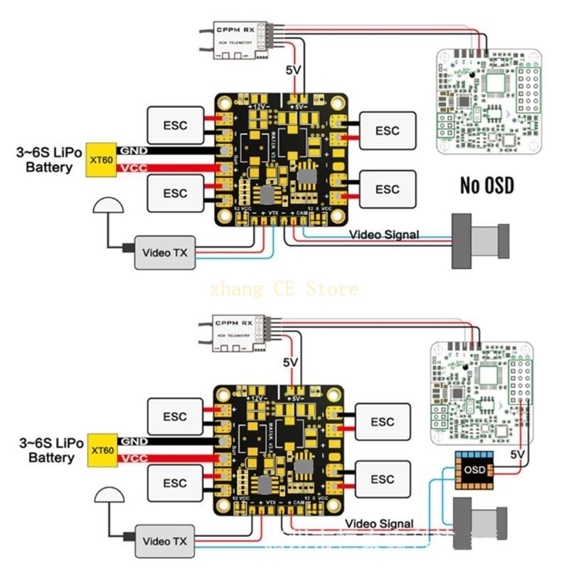 M5TD Matek Mini Power Hub Powe - Drone Power Distribution Board avaliação e preço