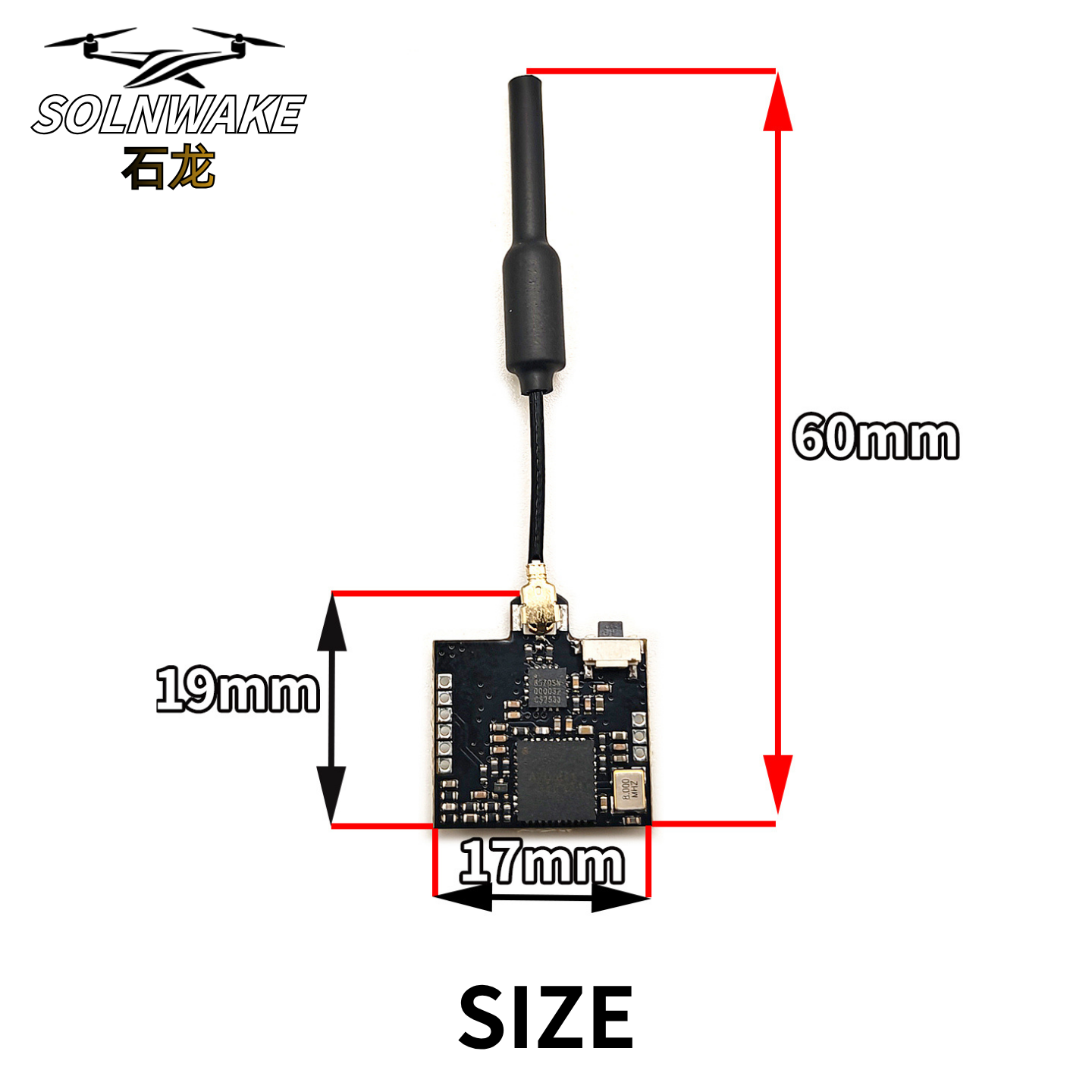 SLONWAKE Nano 5.8G 48CH 200mW  - Drone Receiver avaliação e preço