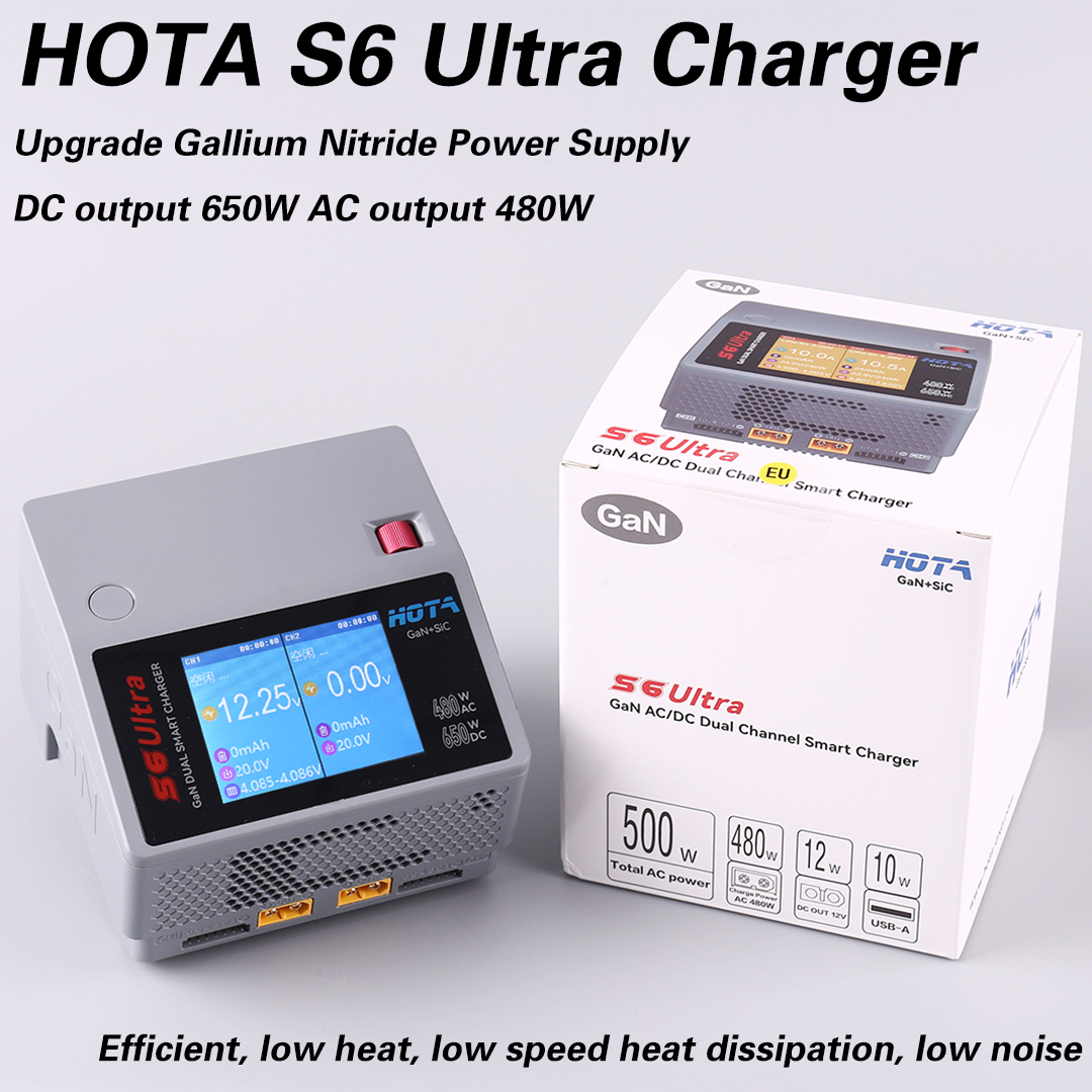 HOTA S6 Ultra Gallium Nitride  - Drone Charger avaliação e preço