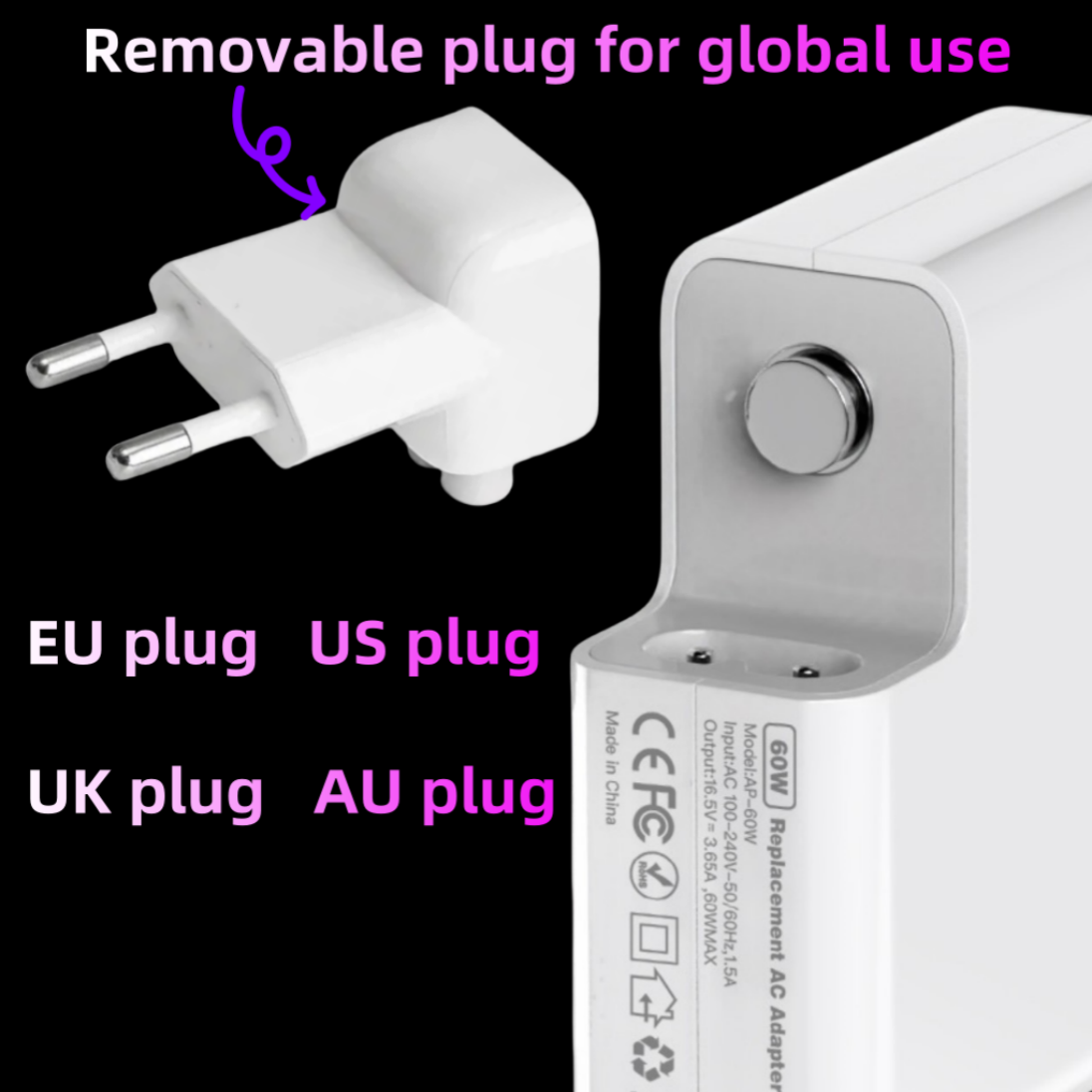 85W Magsafe 2 T Magnetic Charg - Drone Buzzer avaliação e preço