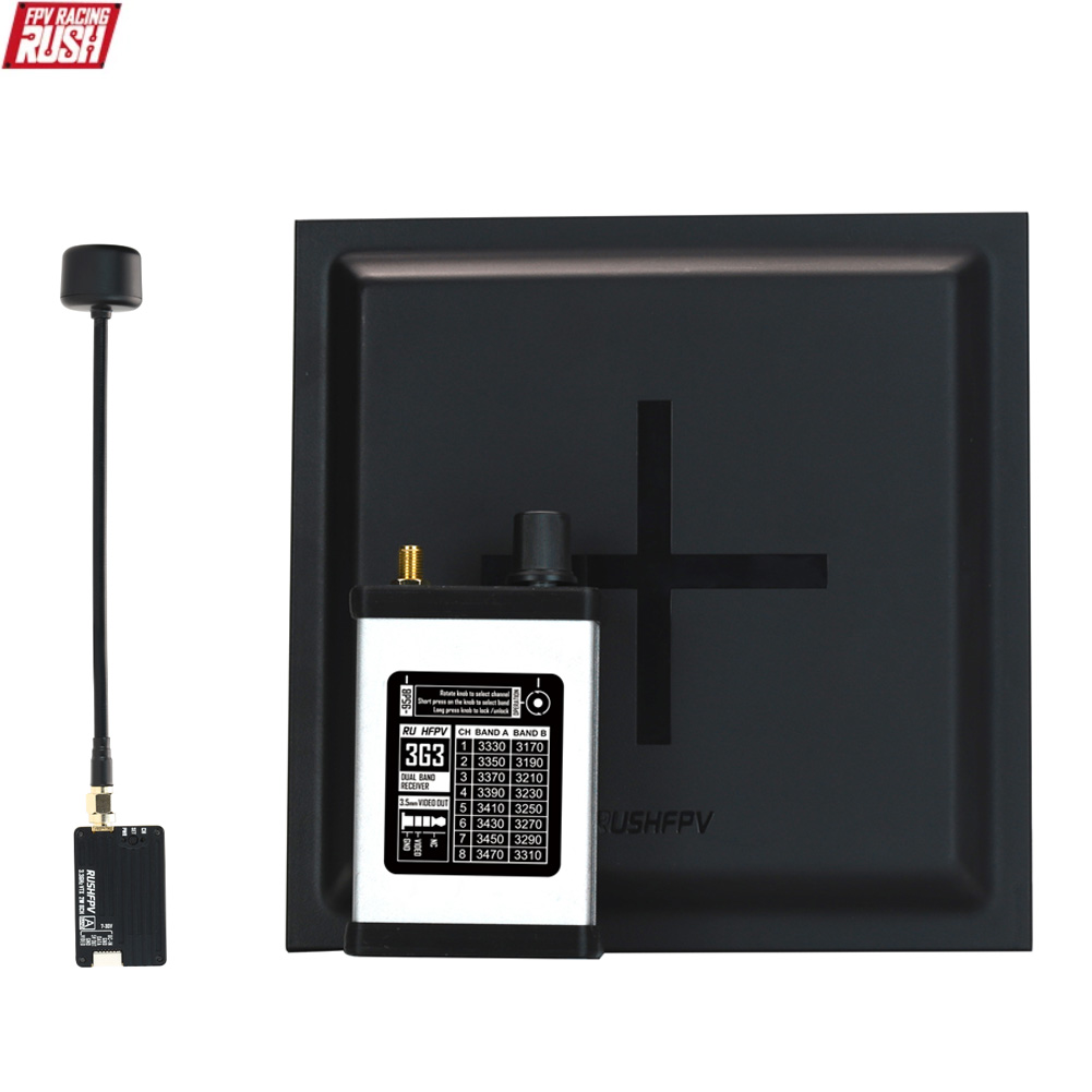 RUSHFPV 3.3G 2W VTX Transmitte - Drone Battery avaliação e preço