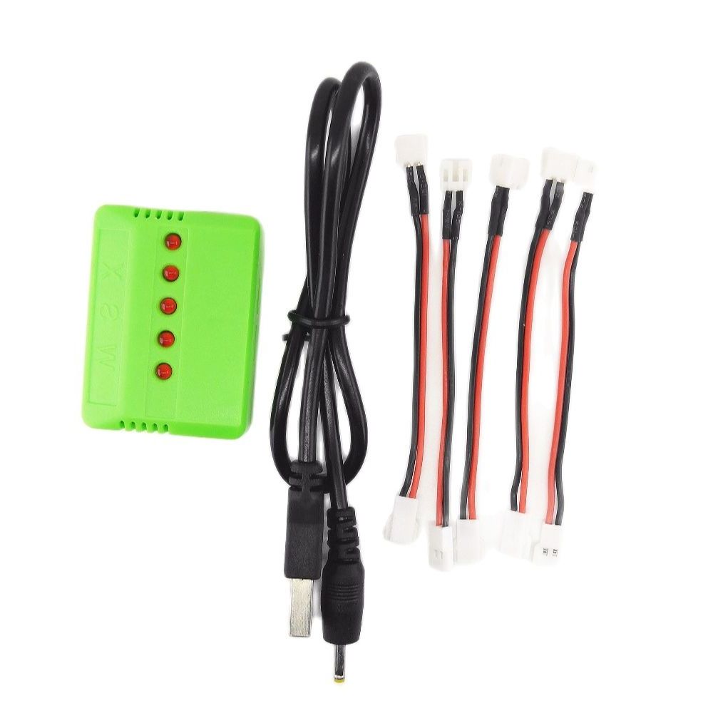 5PCS Cables And 1X 5 In 1 USB  - Drone Charger avaliação e preço