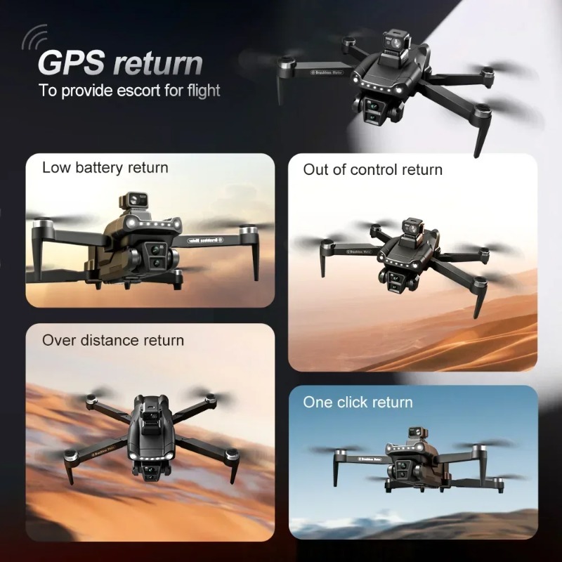Obstacle Avoidance Foldable Br - Drone Camera avaliação e preço