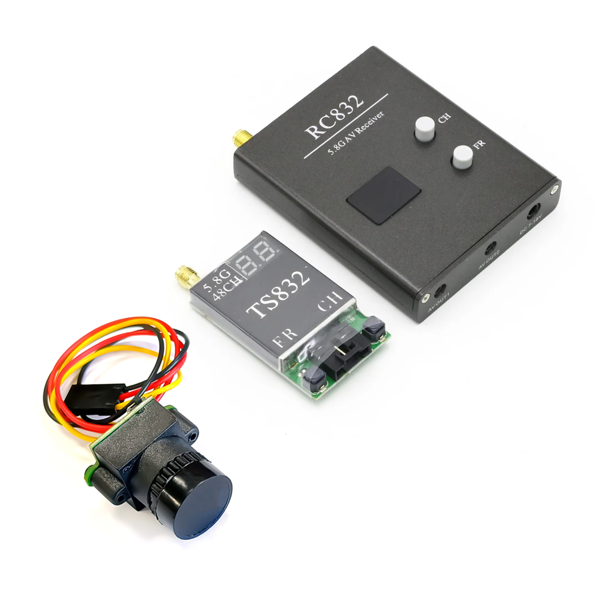 TS832 Receiver +RC832 +1000TVL - Drone Antenna avaliação e preço