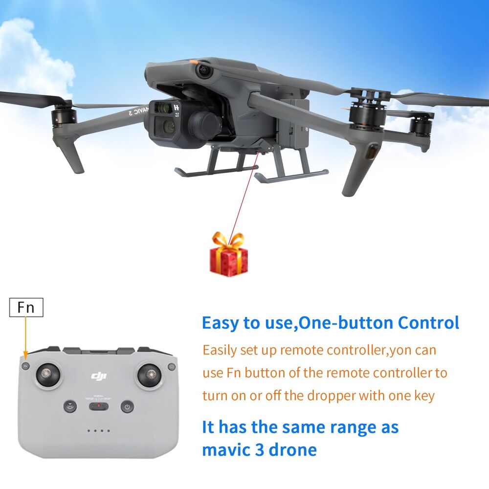 For Mavic 3 Dropping System wi - Drone Landing Gear avaliação e preço