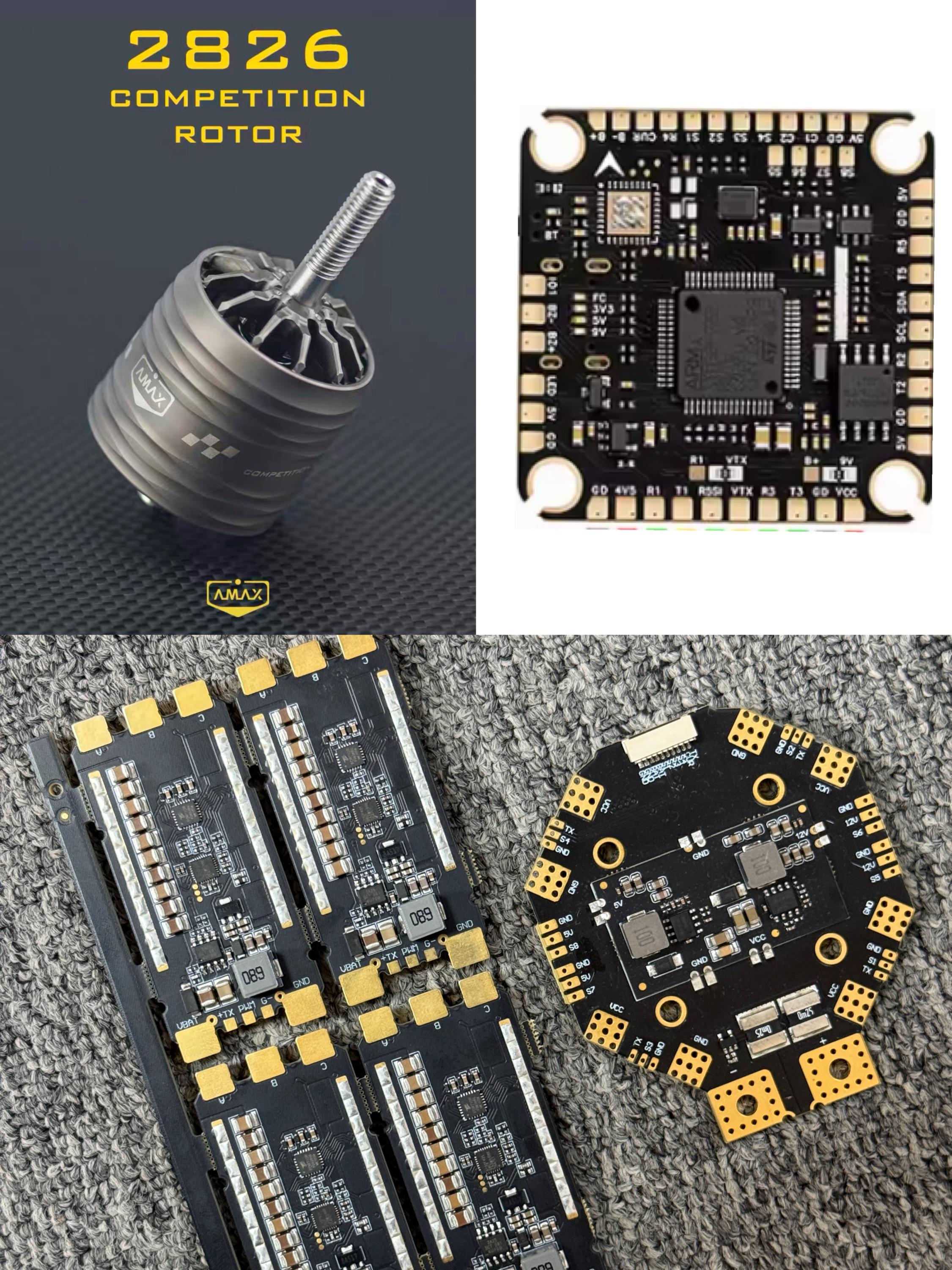2826 800KV Brushless Motor 4PC - Drone Esc avaliação e preço