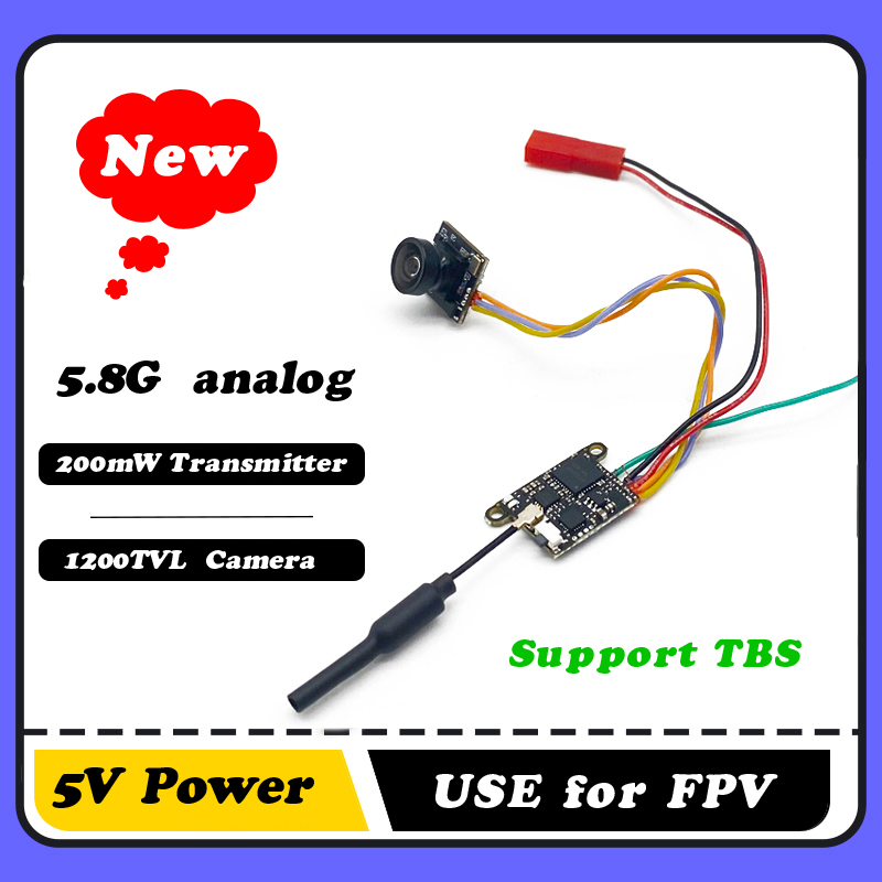 SLONWAKE 5.8G 1200TVL FPV Came - Drone Frame avaliação e preço