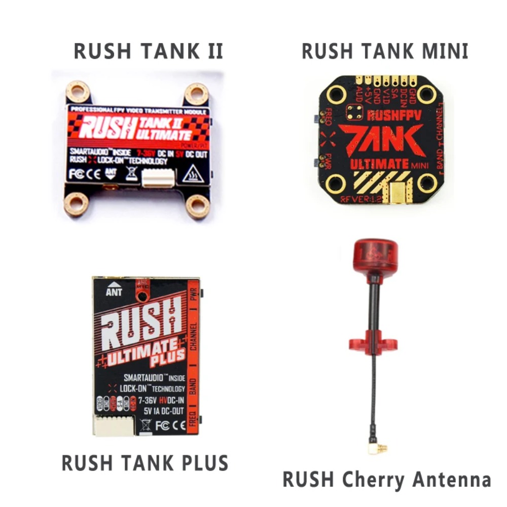 RUSH TANK Ultimate II/Mini/ PL - Drone Receiver avaliação e preço