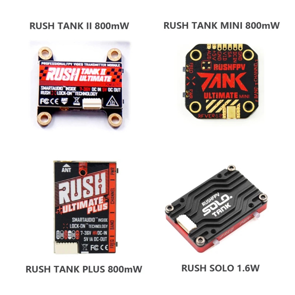 RUSH TANK Ultimate II/Mini/ PL - Drone Receiver avaliação e preço