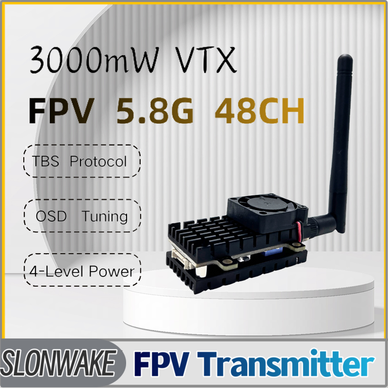 SLONWAKE 5.8G 3000mW Simulatio - Drone Receiver avaliação e preço