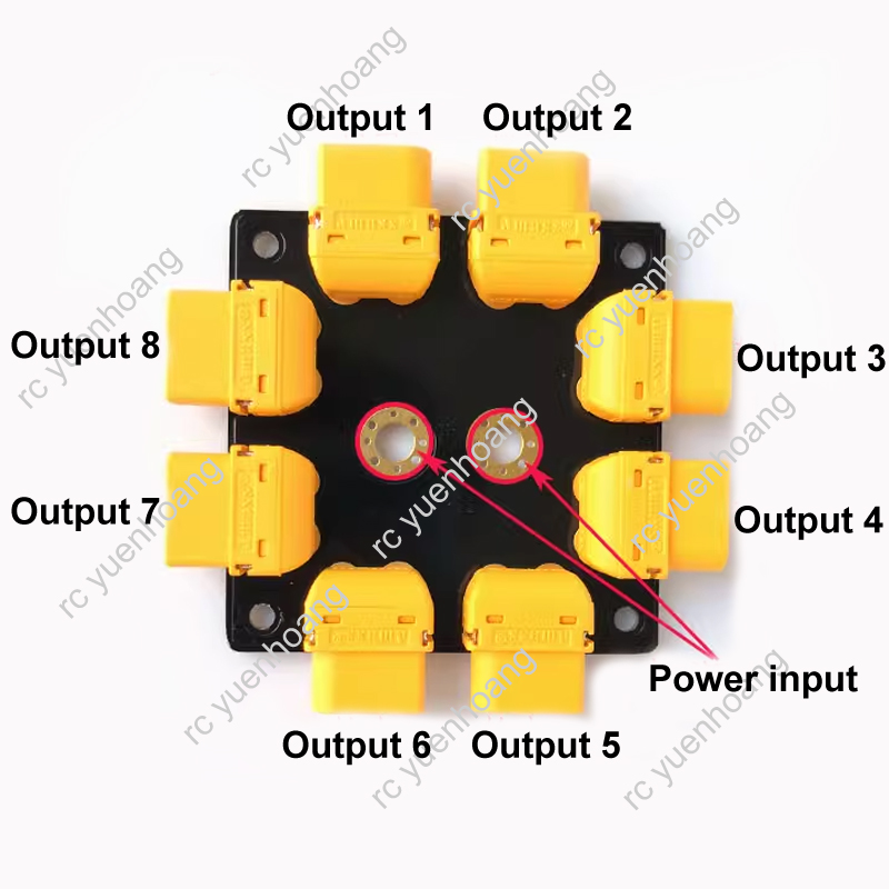 1PCS 240A High Current Power D - Drone Power Distribution Board avaliação e preço