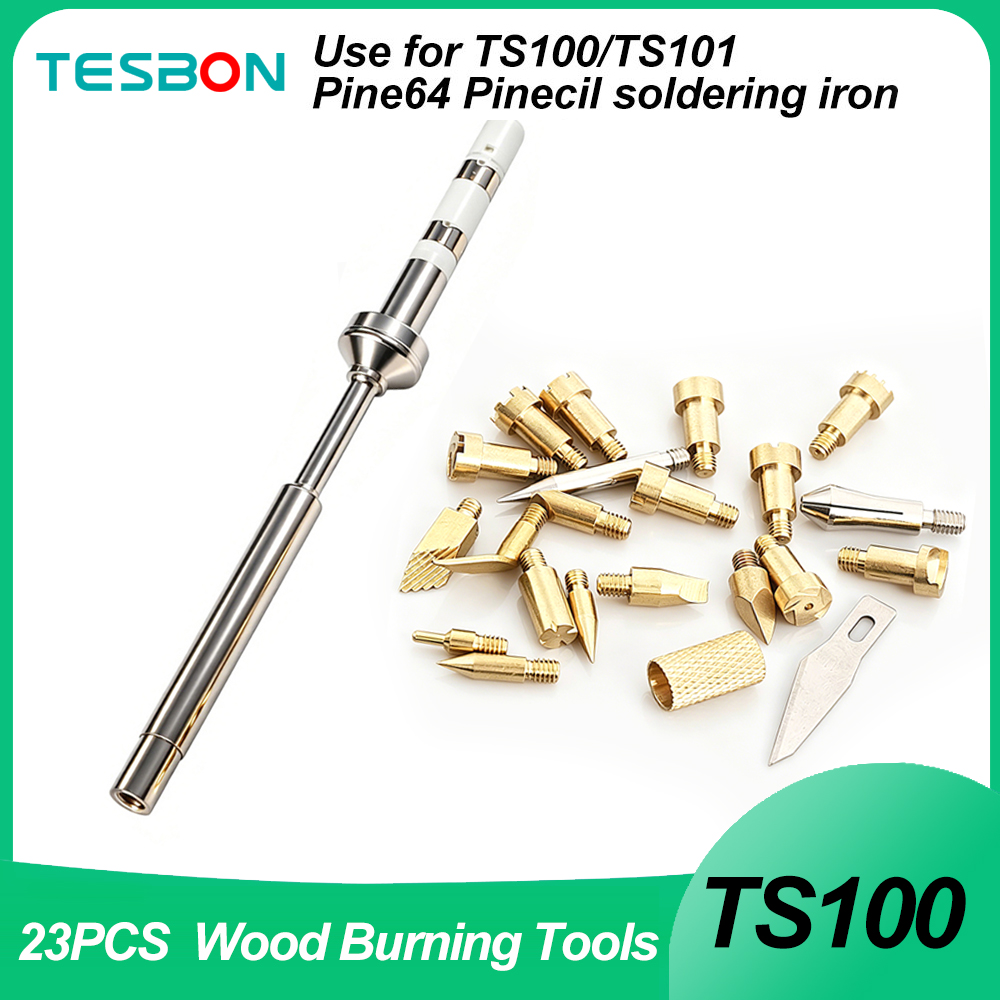 23pcs Wood Burning Tips Set fo - Drone Buzzer avaliação e preço
