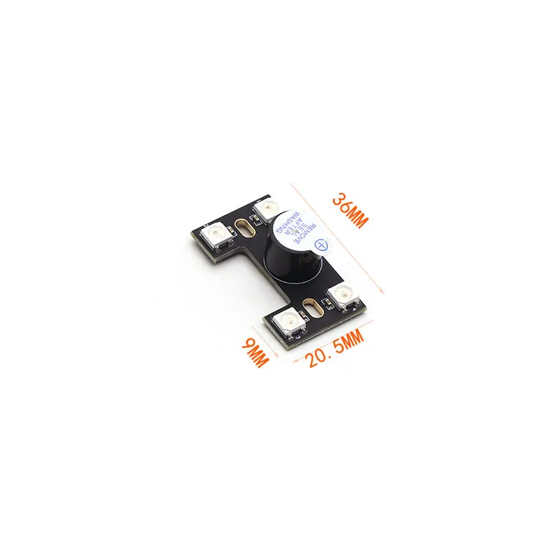 2PCS 5V WS2812B LED Tail Light - Drone Buzzer avaliação e preço