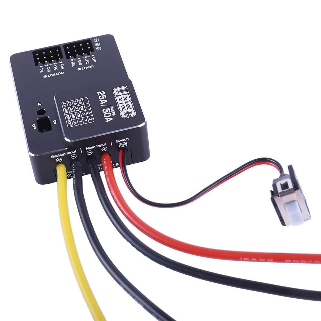 Hobbywing UBEC 25A HV 3-18S Mo - Drone Esc avaliação e preço