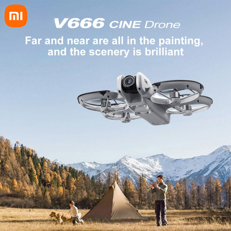 Xiaomi V666 Drone 8K Aerial HD - Drone Gps Mount avaliação e preço