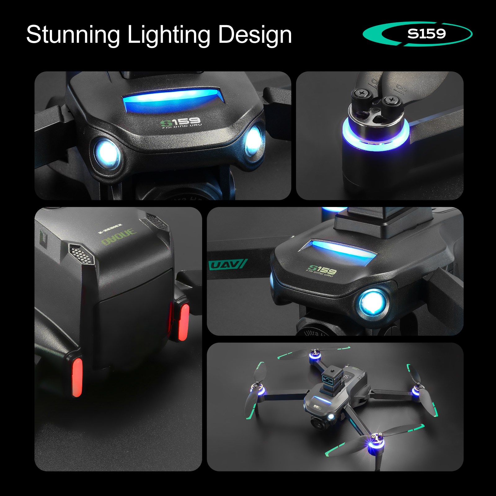 S159 GPS Drone 4K Profesional  - Drone Gps Mount avaliação e preço