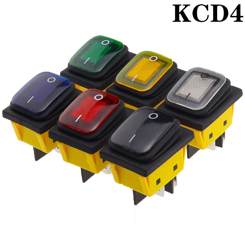 KCD4 on off 30A/250V Heavy Dut - Drone Buzzer avaliação e preço